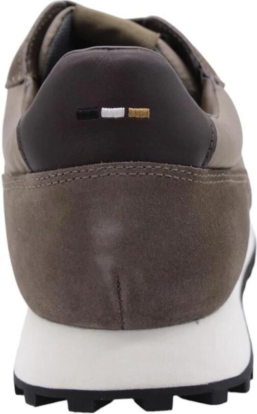 BOSS Lage Sneakers Heren Parkour-l_runn Maat: 40 Materiaal: Textiel Kleur: Bruin - Foto 3