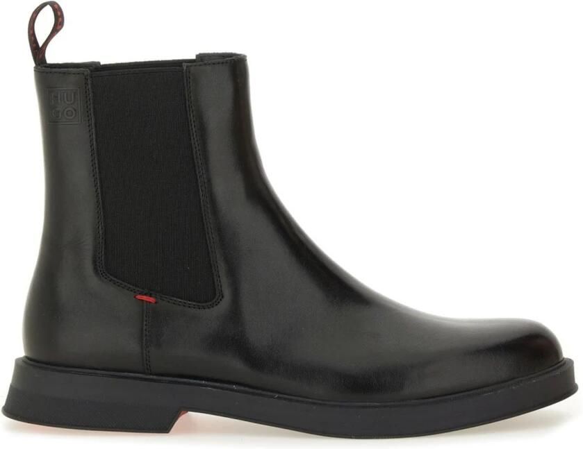 Hugo Lenner Glad Leer Chelsea Boots