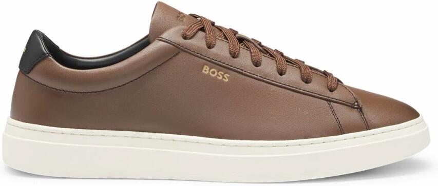 Boss Lage sneakers met vetersluiting model 'KIERAN'