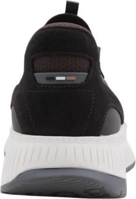 BOSS Lage Sneakers Heren Ttnm Evo Runn Maat: 43 Materiaal: Textiel Kleur: Bruin - Foto 18