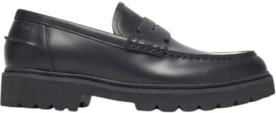 HUGO Loafers van echt leer model 'Draven_loaf_bo_BP'
