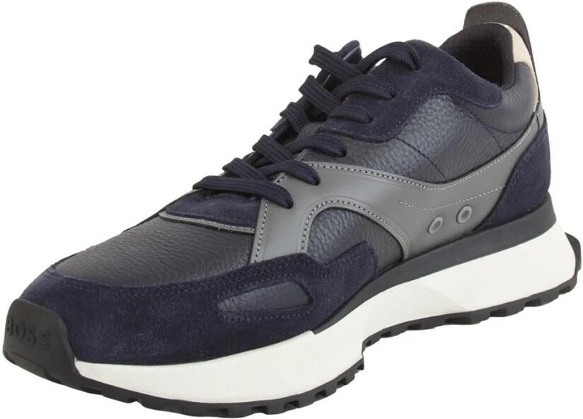 BOSS Jonah Runner heren sneaker Donkerblauw - Foto 2