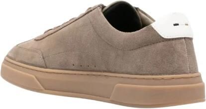 BOSS Lage Sneakers Heren Kieran_tenn Maat: 44 Materiaal: Suède Kleur: Taupe - Foto 3