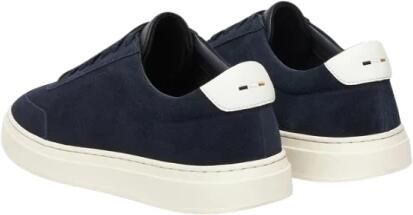 Boss Lage Sneakers Titanium Runn Trainers Dark Blue - Foto 8