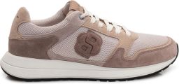 Boss Low-top sneaker in suède-look model 'VINSTON_RUNN_SDMEBB'