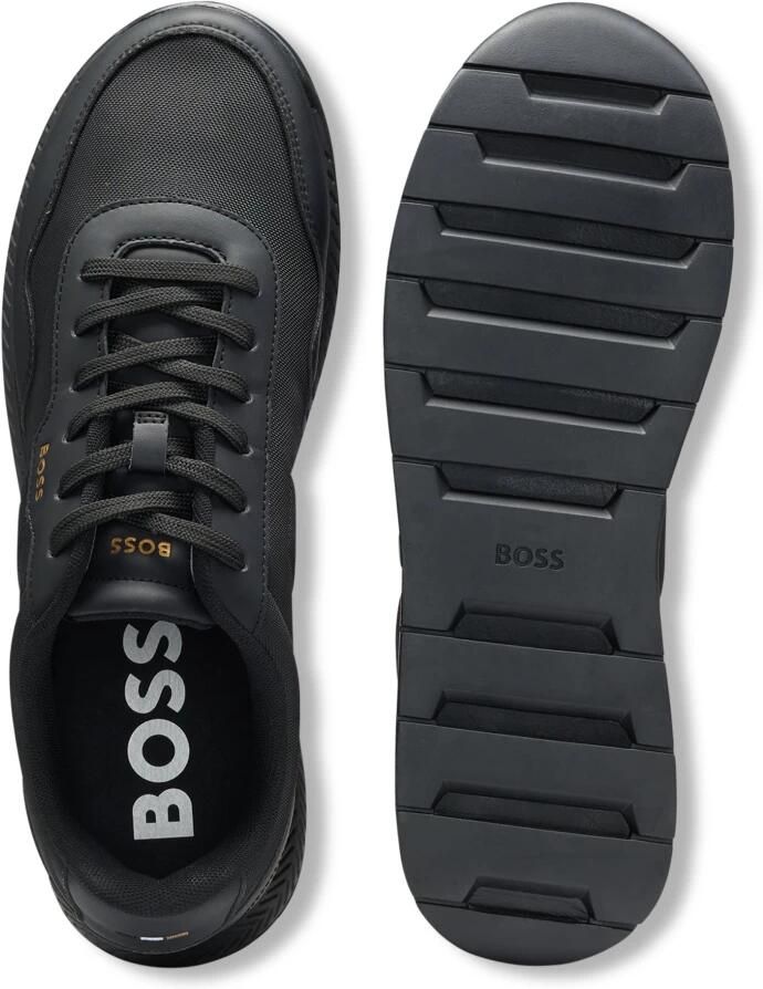BOSS Heren Sneakers Zwart 50536481 005 Titanium Runn - Foto 3