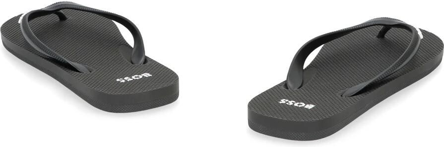 Hugo Boss heren BOSS teenslippers small logo zwart - Foto 2