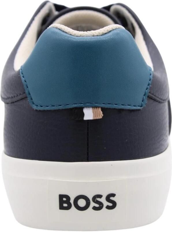Boss Lage Sneakers Titanium Runn Trainers Dark Blue - Foto 6
