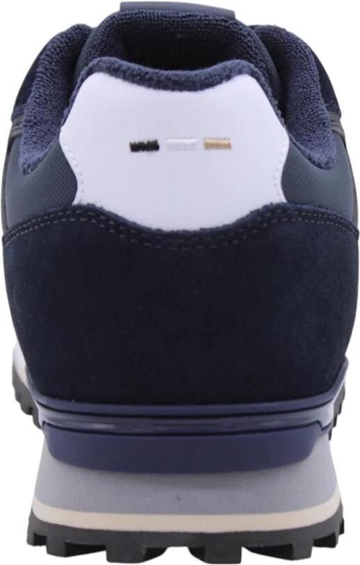BOSS Lage Sneakers Heren Jonah Runn Maat: 44 Materiaal: Textiel Kleur: Blauw - Foto 6