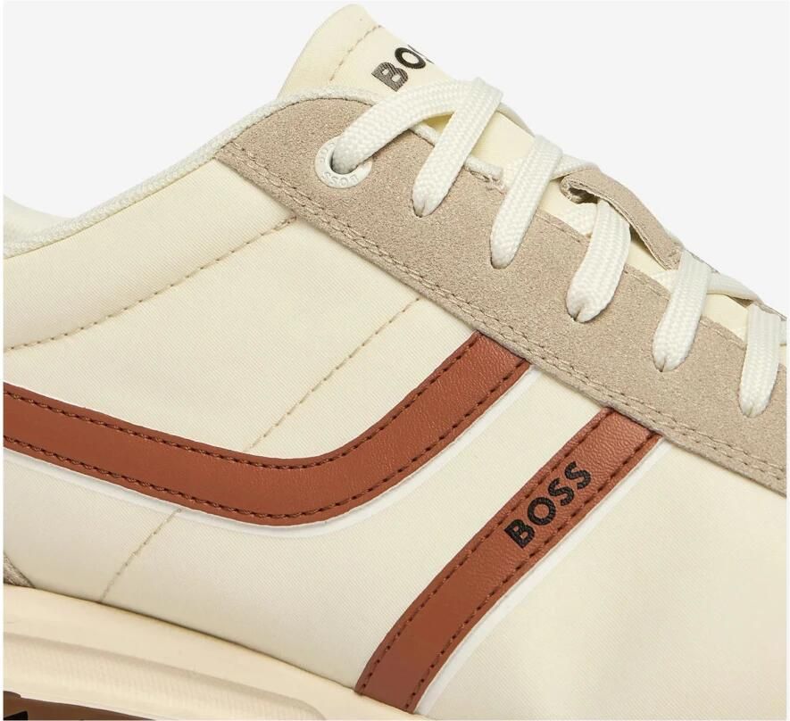 Boss Orange Low top sneakers met Leerlook-details Model 'ZAYN_LOWP_NYMI ' - Foto 2