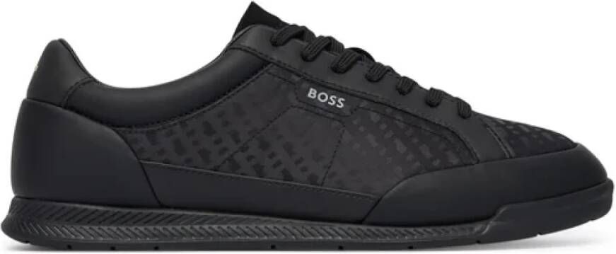 Hugo Jacquard Monogram Sneakers Origineel en Stijlvol