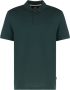 Hugo Katoenen Polo Shirt met Ribboorden - Thumbnail 1
