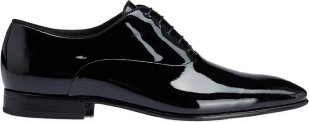 Hugo Boss Evening Oxford veterschoen van lakleer