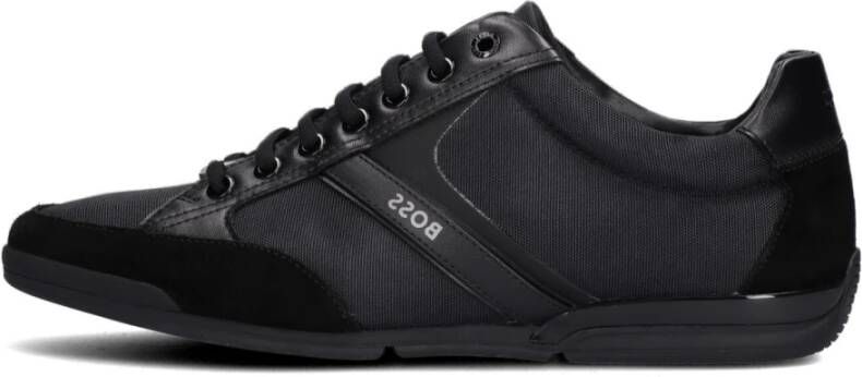 Hugo Lage Saturn Sneakers met Suède Details