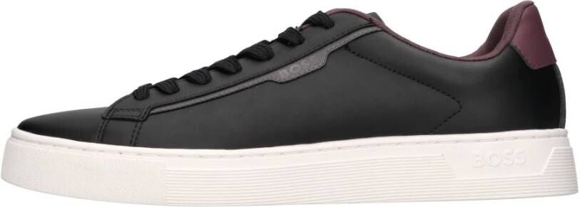 Hugo Leren en imitatieleer sneakers