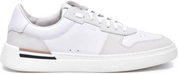 Hugo Leren Sneakers met Rubberen Zool