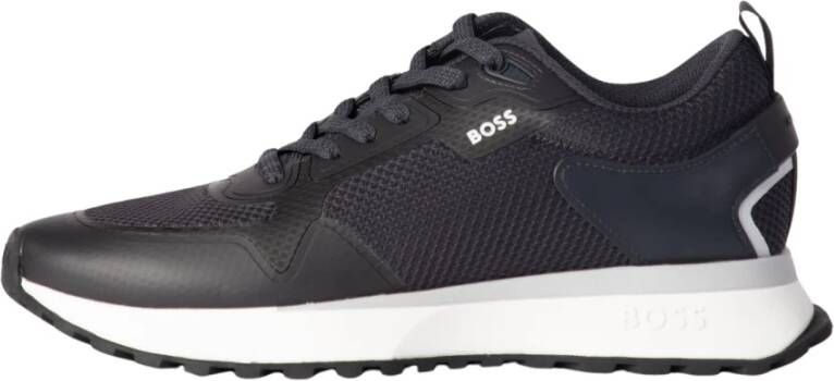 Boss Blauwe Sneakers Jonah Runn