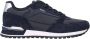 Hugo Marineblauwe Suède en Stoffen Sneakers - Thumbnail 1
