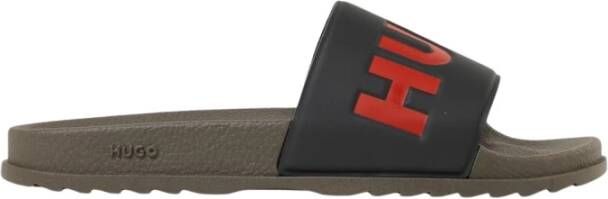 Hugo Mint Slide Sandalen voor Mannen