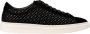 Hugo Monogram Kieran Sneakers in Zwart Suède - Thumbnail 1