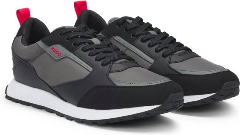 Hugo Boss Sneakers in Retro-stijl met Rubberen Zool Multicolor Heren