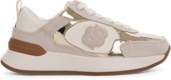 Hugo Sneakers met verhoogd deel Bimateriaal Voorkant logo Sneakers met verhoogd deel Bimateriaal Voorkant logo Sneakers met verhoogd deel Bimateriaal Voorkant logo Sneakers met verhoogd deel Bimateriaal Voorkant logo