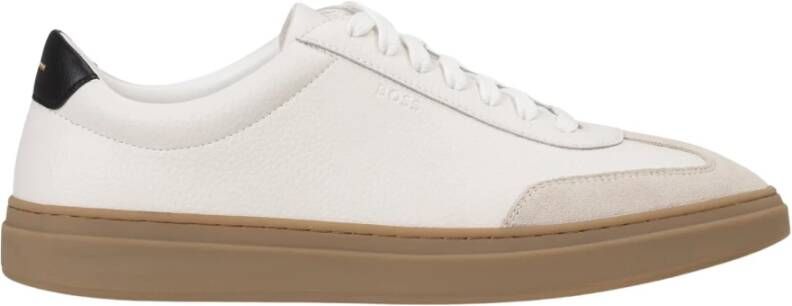 Hugo Sportieve Lage Witte Sneakers
