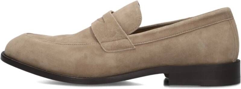 Hugo Taupe Elegante Herenschoenen