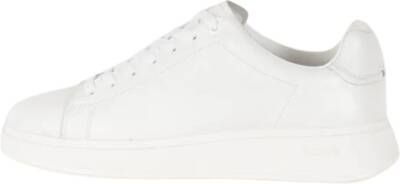 Hugo Boss Lichtgewicht technische stof sneakers White Heren
