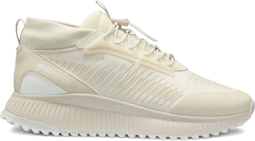 Hugo Witte Sneakers met Polyester Finish