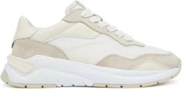 Hugo Skylar_Runn_Meth Sneakers Lente Zomer Wit Stof en Suède