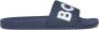 Hugo Boss heren BOSS slippers contrast logo blauw - Thumbnail 3