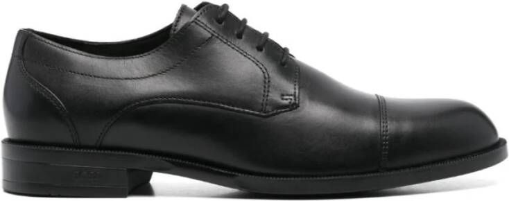 Hugo Zwarte Derby-stijl Veterschoenen