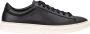 Boss Zwarte Leren Sneakers met Kenmerkende Stiksels - Thumbnail 1