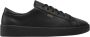 Hugo Boss Zwarte leren sneakers met zijlogo Black Heren - Thumbnail 2