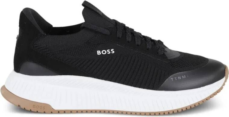 Hugo Zwarte Sneakers voor Mannen