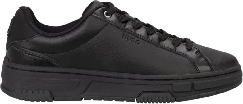 Hugo Zwarte Sneakers Yarrow Tenn Mannen