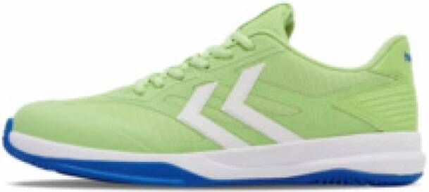 Hummel Groene heren indoor sportschoenen
