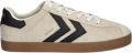 Hummel Sneakers low Diamant Lx-E Sd Bone White - Zwart