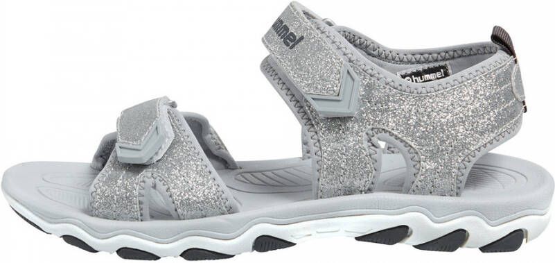 Hummel Kindersloffen sandal glitter Grijs Unisex