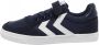 Hummel Kindertrainers Slimmer Stadil Low Blauw Heren - Thumbnail 1