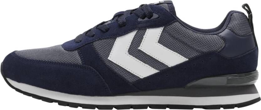 Hummel Trainers Monaco 86 Blauw Heren