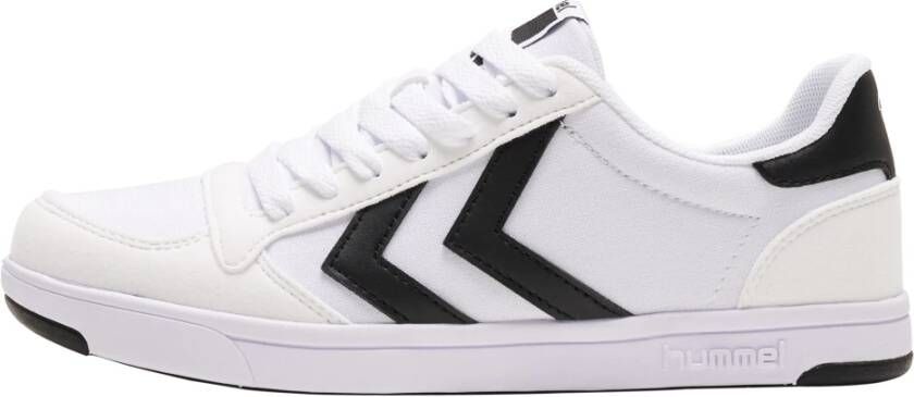 Hummel Trainers Stadil Light Canvas Wit Heren