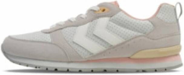 Hummel Witte Unisex Sneaker Modern & Comfortabel
