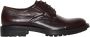 Hundred100 Bruine leren derby schoenen Aw23 Brown Dames - Thumbnail 1