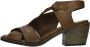 Hundred100 Sandalen Bruin - Thumbnail 1