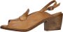 Hundred100 Sandalen Bruin - Thumbnail 1