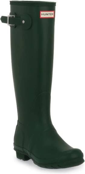Hunter Hoge regenlaarzen Herfst Winter Collectie Vrouwen Green Dames - Foto 7