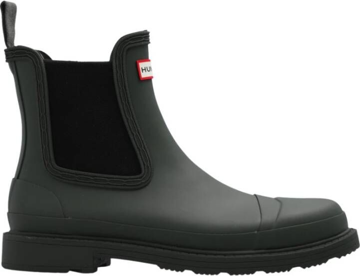 Hunter Commando Chelsea rain boots Groen Dames