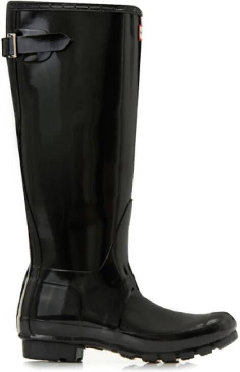 Hunter Original Back Adjustable Gloss WMS Regenlaarzen Dames Zwart - Foto 7